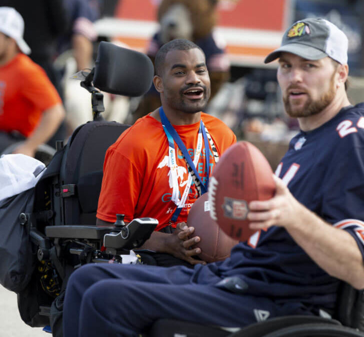 Chicago Bears Wheelchair Football Tryouts