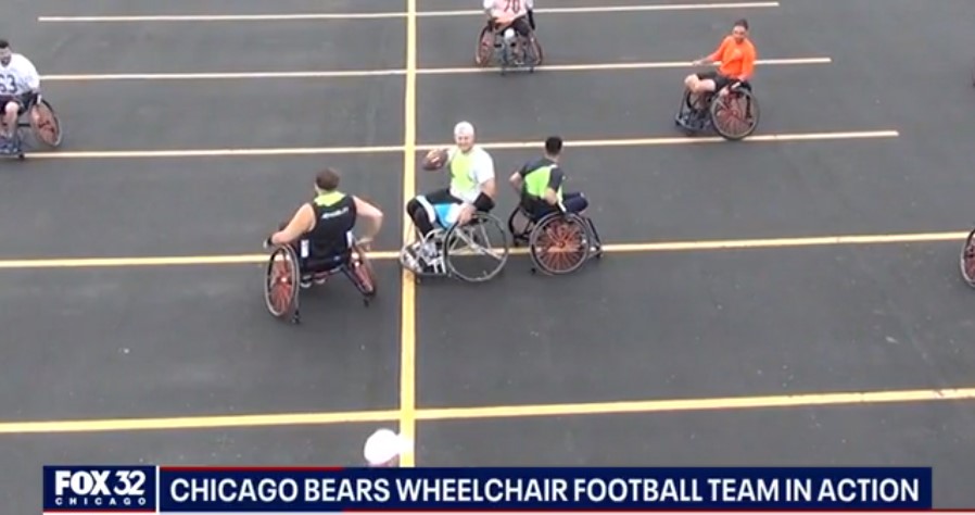 Chicago Bears Wheelchair Football Team competes in tournament